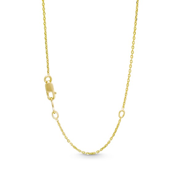 Emerald-Cut Citrine and Garnet Stacked Duo Pendant in Sterling Silver with 10K Gold Plate