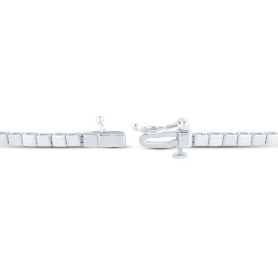 1/5 CT. T.w. Diamond Line Bracelet in 10K White Gold