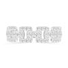 Thumbnail Image 3 of 1/2 CT. T.W. Diamond Chain Link Ring in 10K White Gold