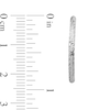 Thumbnail Image 2 of 23.0mm Diamond-Cut Twist Open Hoop Earrings in Hollow Sterling Silver