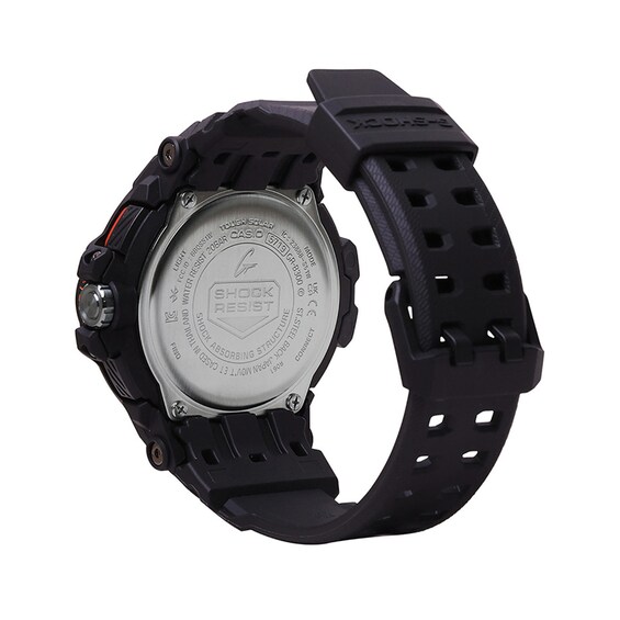 Men’s Casio G-Shock Master of G Gravitymaster Solar-Powered Resin Watch with Black and Orange Dial (Model: Grb300-1A4)