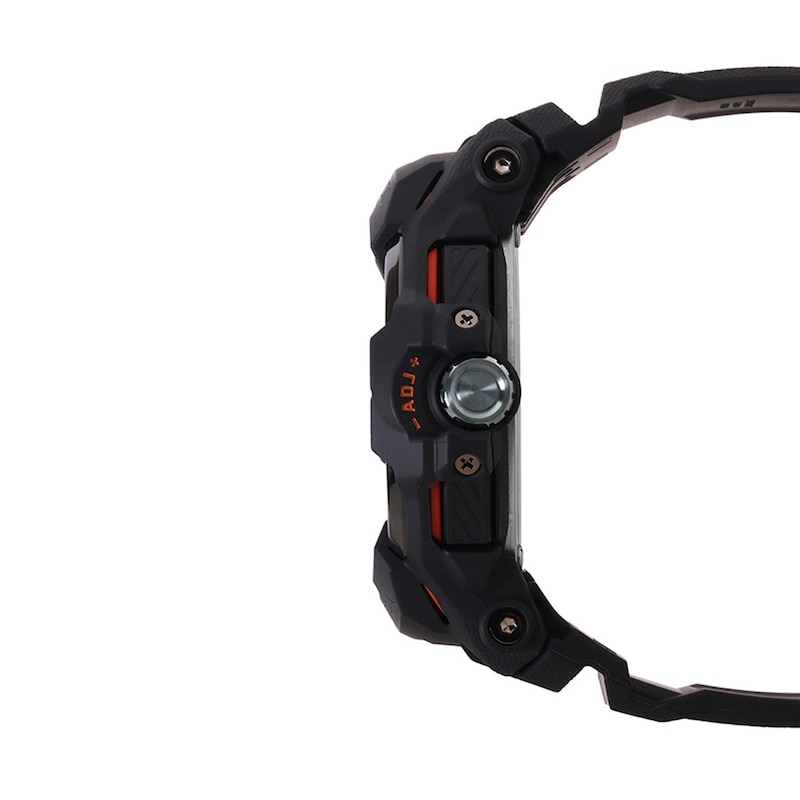 Main Image 3 of Men’s Casio G-Shock Master of G Gravitymaster Solar-Powered Resin Watch with Black and Orange Dial (Model: GRB300-1A4)