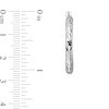 Thumbnail Image 2 of 28.2mm Diamond-Cut Hoop Earrings in Hollow Sterling Silver