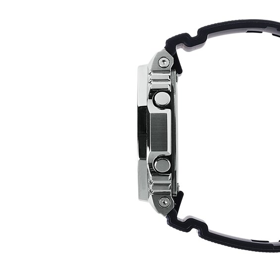 Men's Casio G-Shock Classic Solar-Powered Analog Digital Strap Watch with Black Dial (Model: Gbm2100-1A)