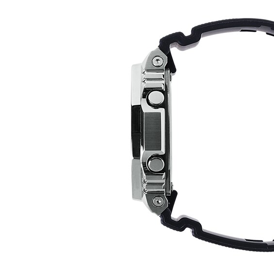 Men's Casio G-Shock Classic Solar-Powered Analog Digital Strap Watch with Ice Blue Dial (Model: Gbm2100A-1A2)