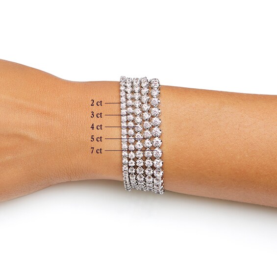 10 CT. T.w. Certified Lab-Grown Diamond Tennis Bracelet in 14K Gold (F/Si2) - 7.25â