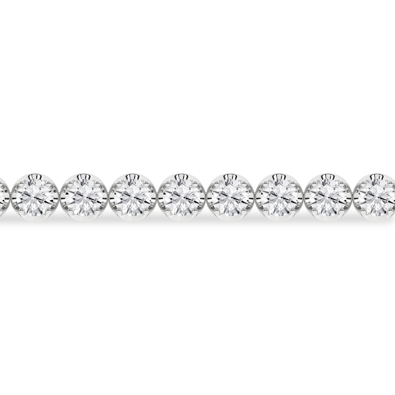 10 CT. T.w. Certified Lab-Grown Diamond Tennis Bracelet in 14K White Gold (F/Si2) - 7.25â