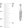Thumbnail Image 2 of 22.5mm Claddagh Hoop Earrings in Hollow Sterling Silver