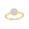 Thumbnail Image 1 of 1/6 CT. T.W. Multi-Diamond Frame Ring in 10K Gold