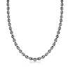 Thumbnail Image 1 of 7.5mm Antique-Finish Mariner Chain Necklace in Solid Stainless Steel with Black Ion Plate - 22”