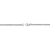 Thumbnail Image 5 of 1/5 CT. T.W. Diamond Shark Tooth Pendant in Sterling Silver - 24”
