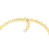 Thumbnail Image 2 of 3.7mm Heart Link Bracelet in Solid 14K Gold - 7.5"