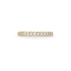 Thumbnail Image 4 of 1/4 CT. T.W. Diamond Scallop Edge Anniversary Band in 14K Gold