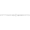 Thumbnail Image 3 of 4.0mm Diamond-Cut Brilliance Bead Chain Necklace in Solid Sterling Silver - 18"