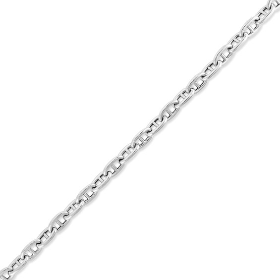 5.9mm Puff Mariner Chain Bracelet in Hollow Sterling Silver - 7.5"