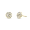 Thumbnail Image 1 of 1/10 CT. T.W. Multi-Diamond Stud Earrings in 10K Gold