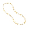 Thumbnail Image 1 of 5.4mm Oval Link Chain Necklace in 14K Gold - 18.25”