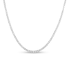 Thumbnail Image 1 of Diamond-Cut Ice Chain Necklace in 14K White Gold - 20”