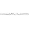 Thumbnail Image 3 of Diamond-Cut Ice Chain Necklace in 14K White Gold - 20”
