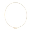 Thumbnail Image 2 of 2.0mm Paper Clip Chain Necklace in 14K Gold - 18"