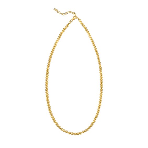 4.0mm Bead Chain Necklace in 14K Gold - 18â