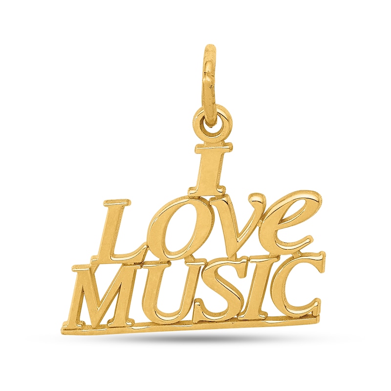 Main Image 1 of Basketball Necklace Charm in Solid 14K Gold
