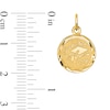 Thumbnail Image 2 of Diamond-Cut “Graduation Day” Charm in Solid 14K Gold