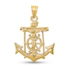 Thumbnail Image 1 of Mariner’s Cross Necklace Charm in Solid 14K Gold