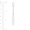 Thumbnail Image 2 of Lightweight Graduated Marquise-Shaped Drop Earrings in Sterling Silver