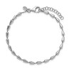 Thumbnail Image 3 of 3.0mm Cone-Shaped Bead Chain Bracelet in Hollow Sterling Silver - 8”
