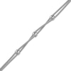 Thumbnail Image 2 of Spiga Linked Double Strand Chain Bracelet in Sterling Silver - 7.5"
