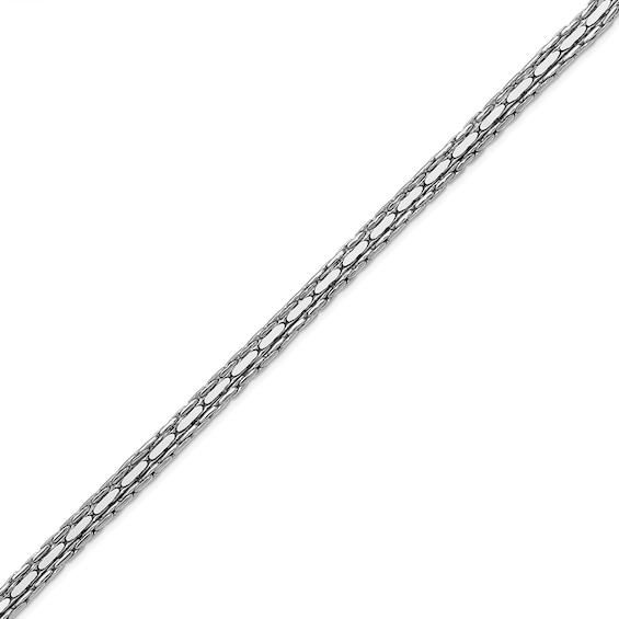 Fancy Chain Bracelet in Hollow Sterling Silver - 8â