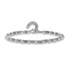 Thumbnail Image 1 of Fancy Beaded Chain Bracelet in Sterling Silver - 8.25”