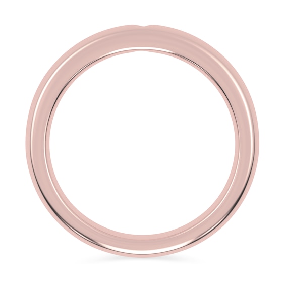 Solitaire Semi Mount in 14K Rose Gold