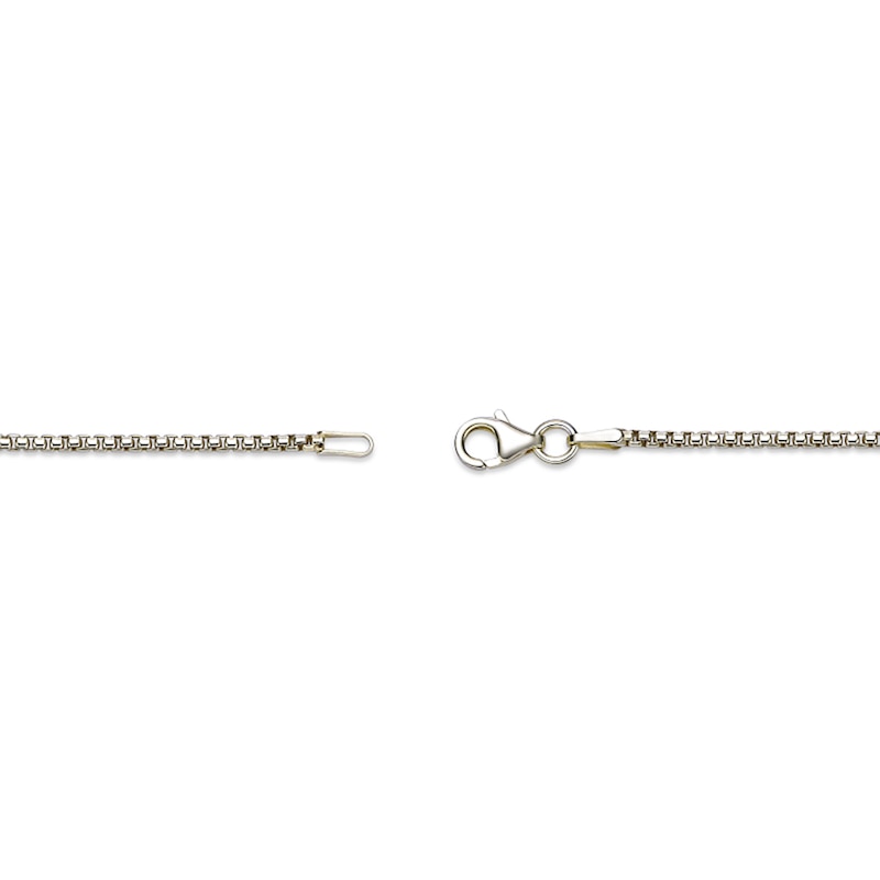 Main Image 4 of 1/3 CT. T.W. Diamond Compass Pendant in Sterling Silver with 14K Gold Plate - 24”