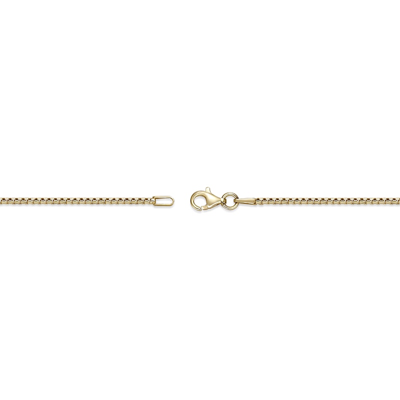 Main Image 5 of Black Diamond Accent Antique-Finish Lion Octagon Pendant in Sterling Silver with 14K Gold Plate - 24”