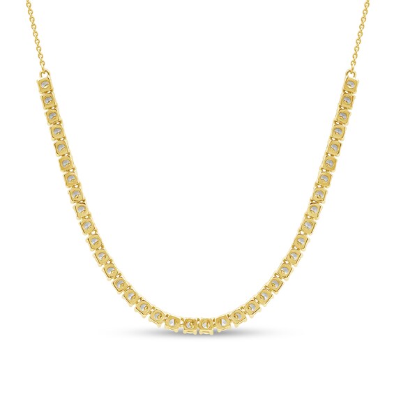 2 CT. T.w. Certified Lab-Grown Diamond Line Necklace in 14K Gold (F/Si2)