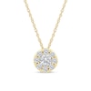 Thumbnail Image 1 of 1/2 CT. T.W. Certified Lab-Grown Multi-Diamond Pendant in 14K Gold (F/SI2)