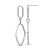 Thumbnail Image 1 of Geometric Dangle Drop Earrings in Sterling Silver