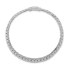 Thumbnail Image 3 of 6.8mm Herringbone Chain Bracelet in Solid Sterling Silver - 8”