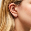 Thumbnail Image 2 of 1/5 CT. T.W. Multi-Diamond Stud Earrings in 10K White Gold
