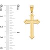 Thumbnail Image 2 of Passion Cross Necklace Charm in Solid 14K Gold