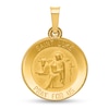 Thumbnail Image 1 of Saint Luke Pray for Us Medal Necklace Charm in Hollow 14K Gold