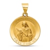 Thumbnail Image 1 of Saint Rita Pray for Us Medal Necklace Charm in Hollow 14K Gold