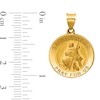 Thumbnail Image 2 of Saint Rocco Pray for Us Medal Necklace Charm in Hollow 14K Gold