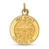 Thumbnail Image 1 of Holy Spirit Enlighten Me Medal Charm in Solid 14K Gold