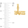 Thumbnail Image 2 of “Paris” Necklace Charm in Solid 14K Gold