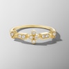 Thumbnail Image 3 of 1/6 CT. T.W. Diamond Geometric Ring in 10K Gold