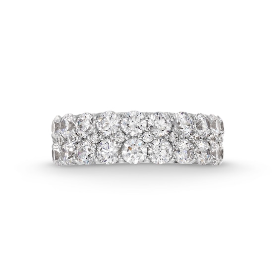2-1/2 CT. T.w. Certified Lab-Grown Diamond Multi-Row Anniversary Band in 14K White Gold (F/Si2)