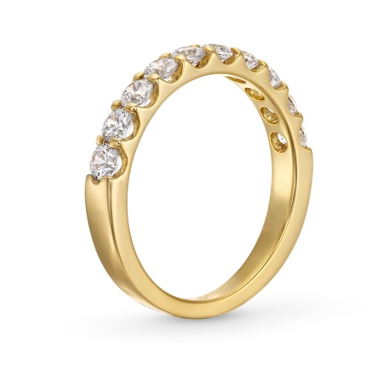 7/8 CT. T.w. Diamond Ten Stone Anniversary Band in 10K Gold